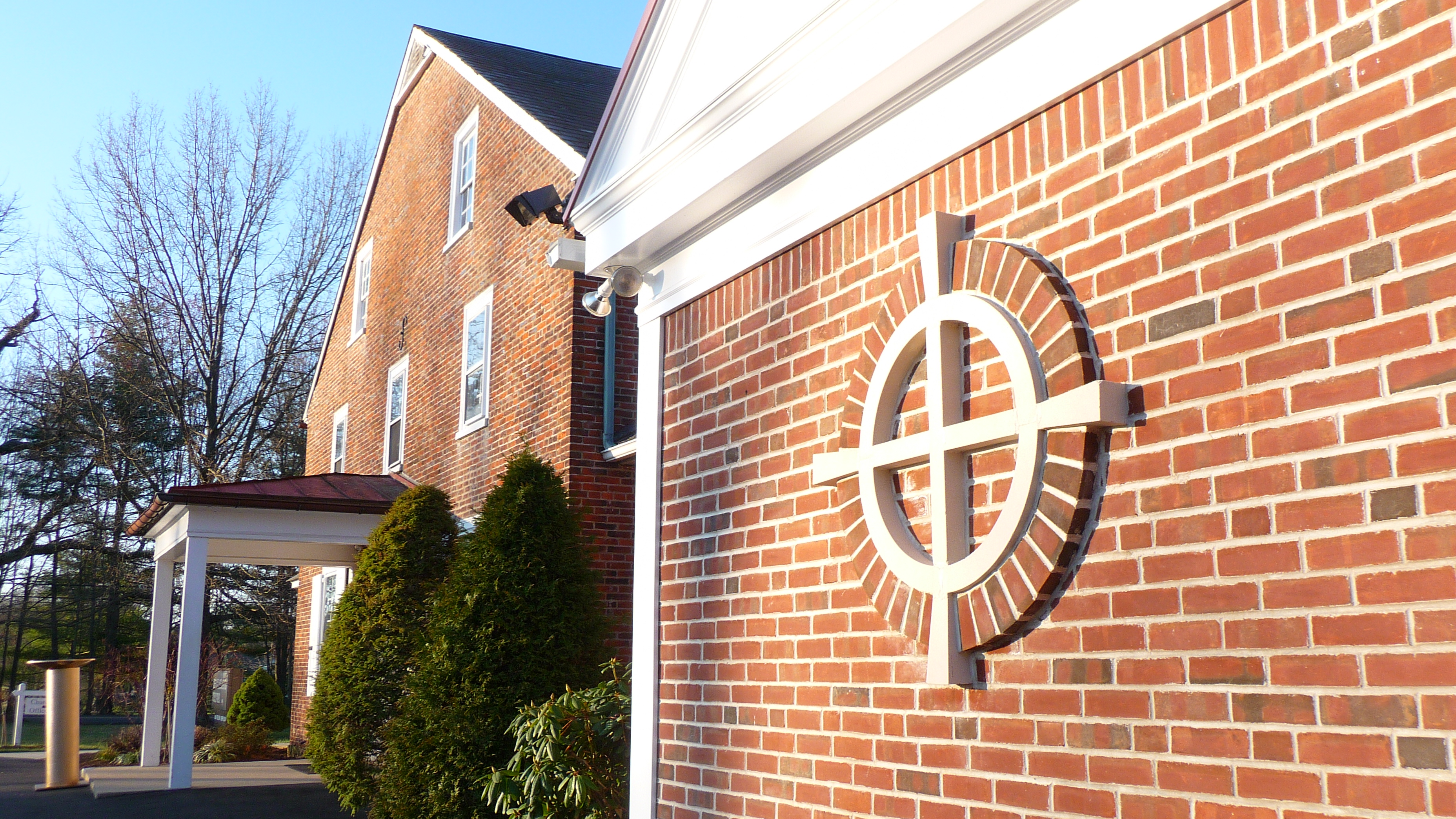 Bucks County: Church Elevator Lift (elevator), contextual addition was blended with existing Church building.